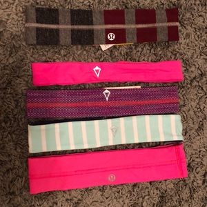 3 Ivivva 2 Lululemon headbands JUST WASHED